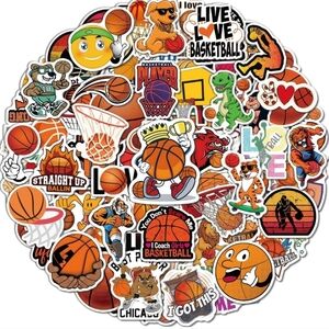 100pcs Basketball Sport Themed Sticker Pack- Waterproof,& High definition Prints